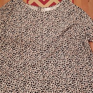 Ava Viv Leopard Blouse